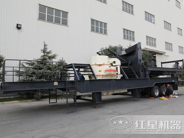 VSI沖擊式小型制砂碎石機，產量高，稀油自潤滑