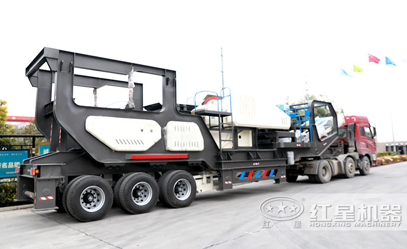 輪胎移動(dòng)破碎站廠家發(fā)全國各地，值得信賴