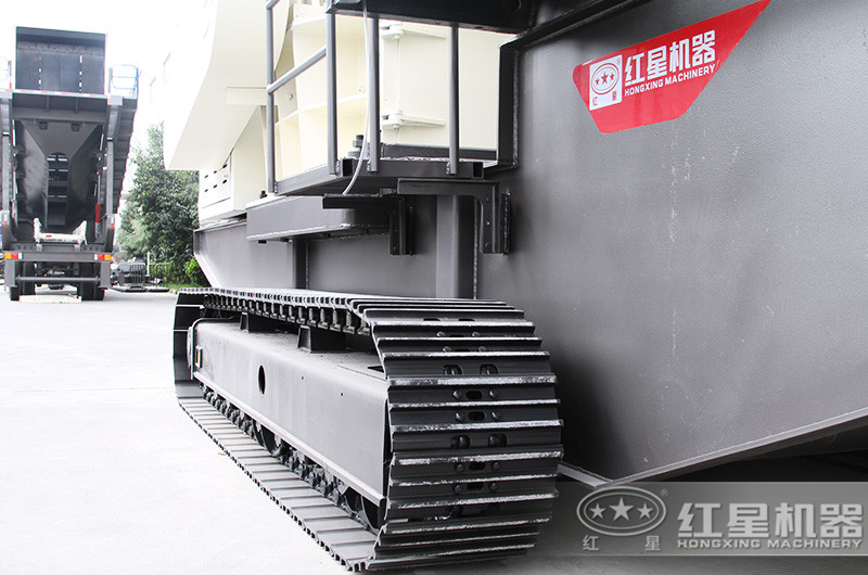 可移動建筑工地垃圾粉碎機(jī)，履帶液壓驅(qū)動