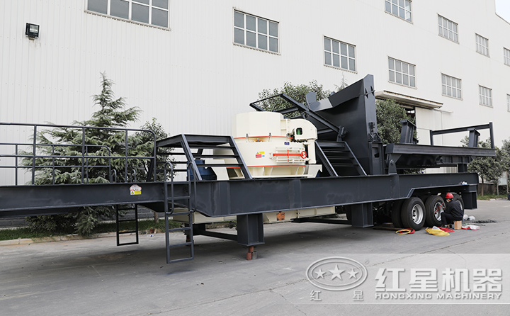 鵝卵石移動制沙機,一體化機組設(shè)計，占地面積小 