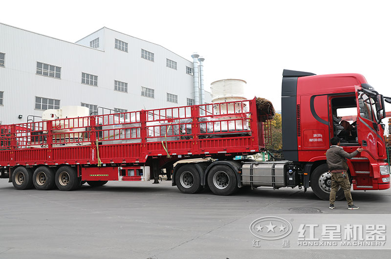 人工機制砂機器發貨及時，負責安裝