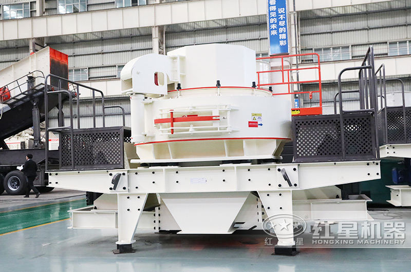 VSI制砂機出料級配合理，含粉量在2%以下