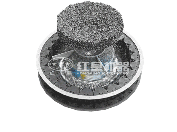 VSI制砂機(jī)工作原理圖 VSI制砂機(jī)工作原理圖