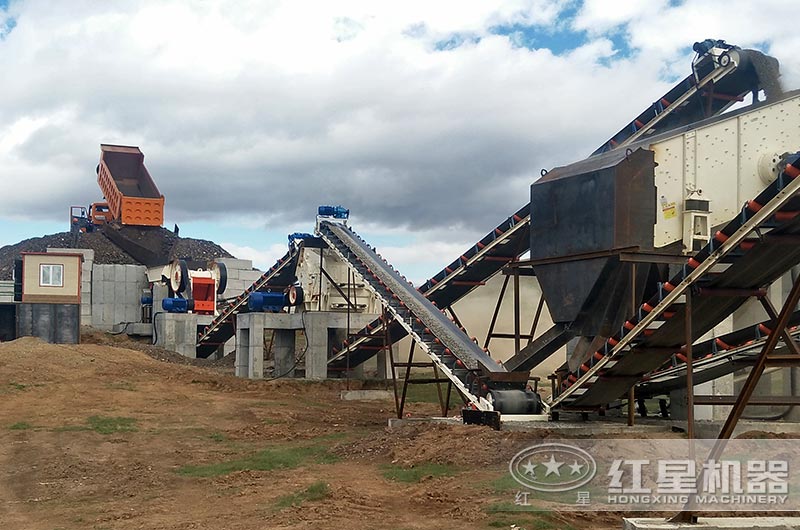 江蘇客戶(hù)機(jī)制砂生產(chǎn)線