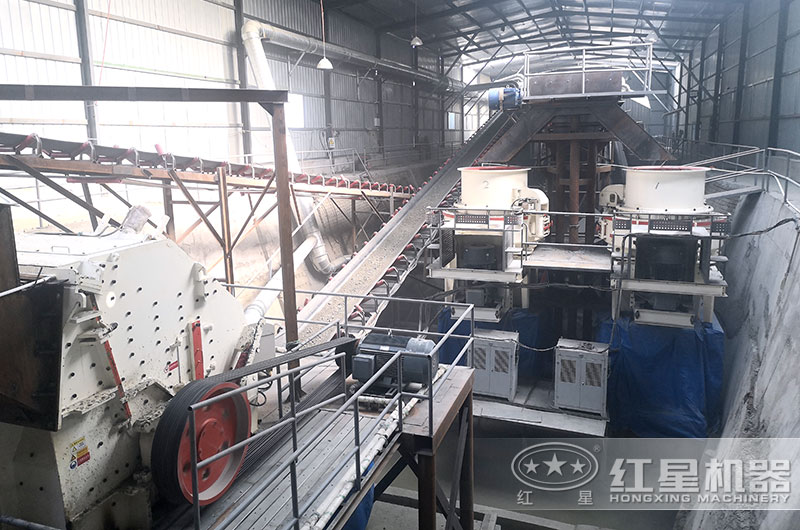 石灰石制砂線現(xiàn)場 石灰石制砂線現(xiàn)場