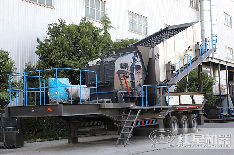 移動式建筑垃圾處理設備圖片(反擊式) 移動式建筑垃圾處理設備圖片(反擊式)