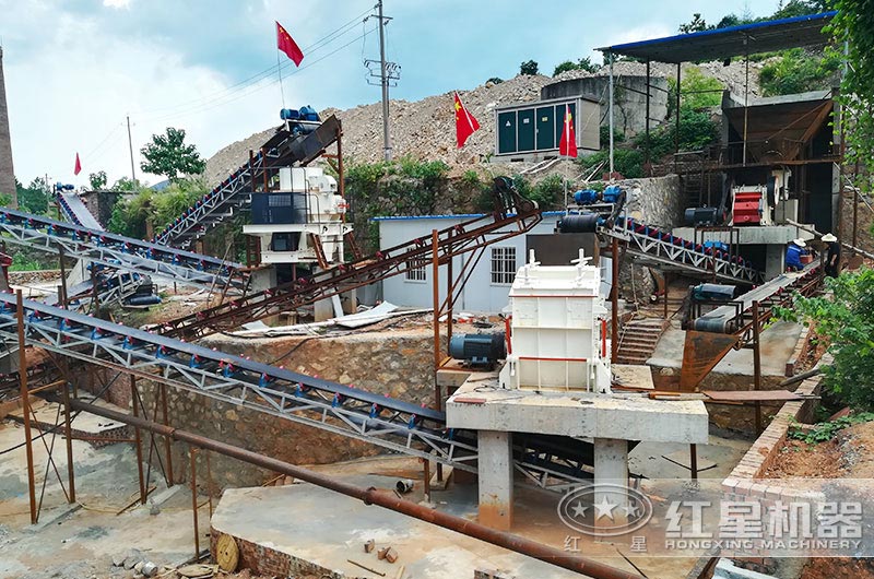 機(jī)制砂生產(chǎn)線現(xiàn)場圖片