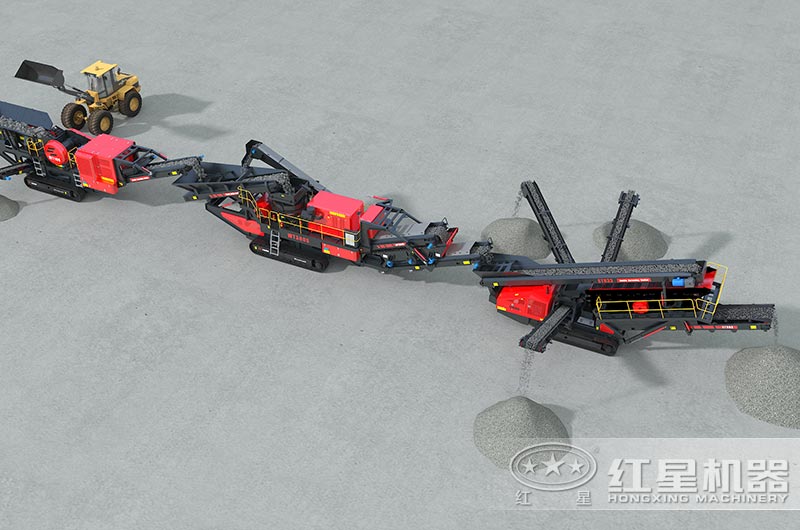 移動式破碎生產(chǎn)線